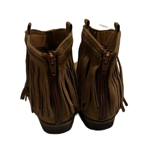 Women’s MOSSIMO SUPPLY CO. Indian Style, Zip Up Back, Ankle Boots, Ginger, 7.5 - Picture 3 of 6
